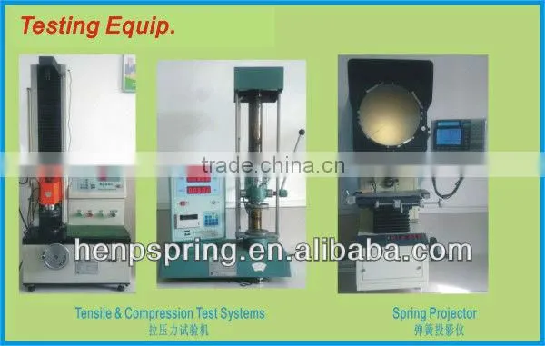 stainless steel spring for fitness equipment