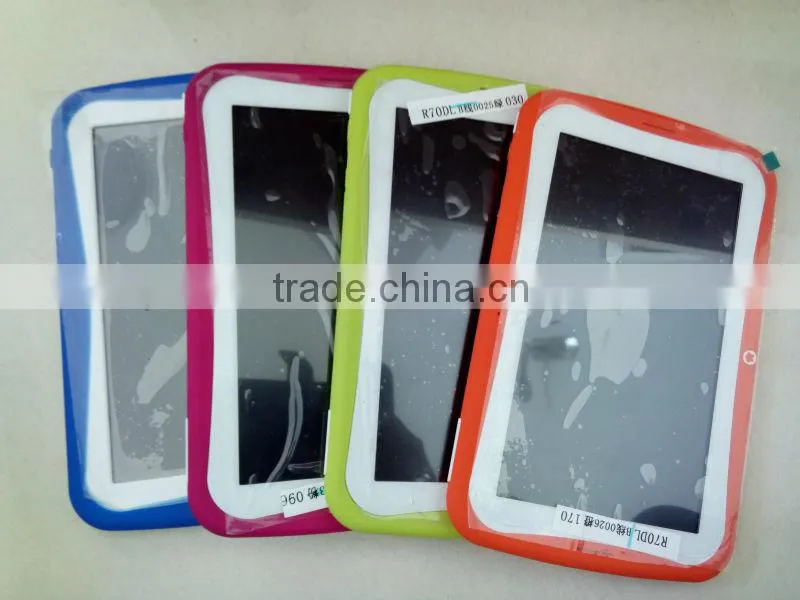 manufacture OEM 7' touch colorful kid education tablet