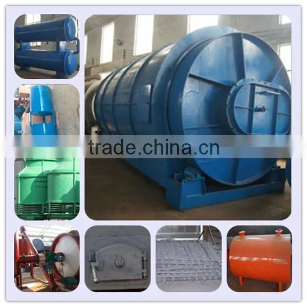 high-quality , environmental protection Plastic And Tyre Pyrolysis Plant