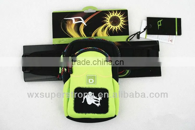 2016 Round Shape Neoprene Waterproof Waist Bag / Coin Purse/ Mobile phone waterproof shockproof bag