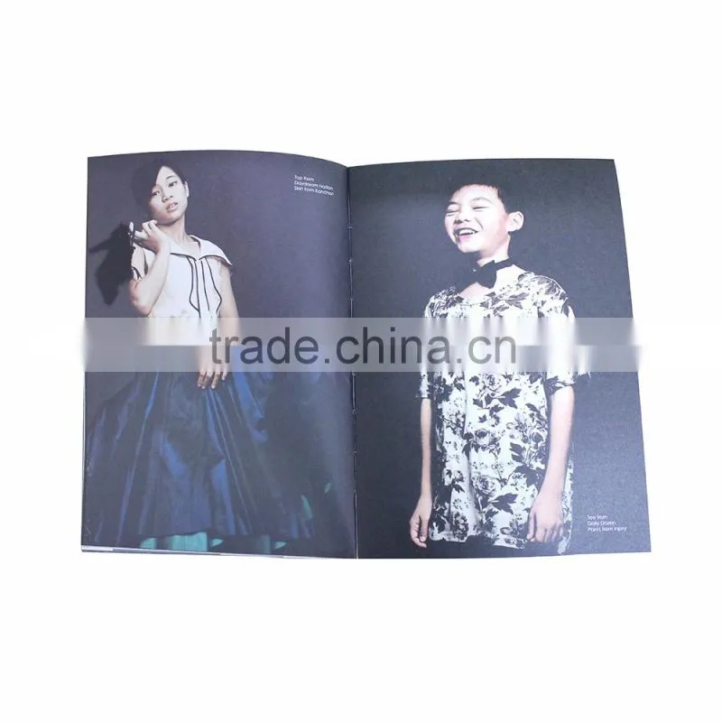 Custom cmyk color magazine printing service