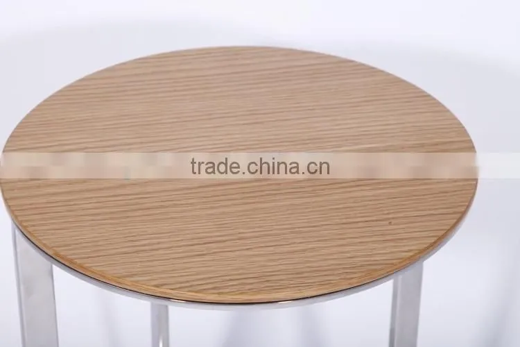 Unique design cheap hot sale end table small metal frame
