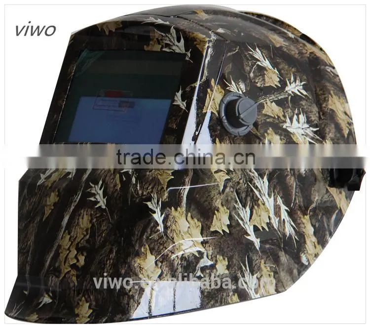 Maple Leaf Solar Power Auto Darken Welding Helmet bluetooth helmet welding