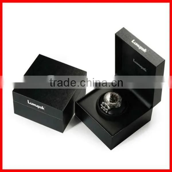 Black Branded Wrist Watch Storage Box Wholesale