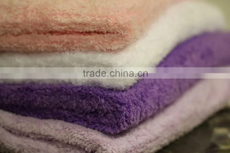 Pastel Color Soft Fluffy 1 Ply Suede Blanket for single