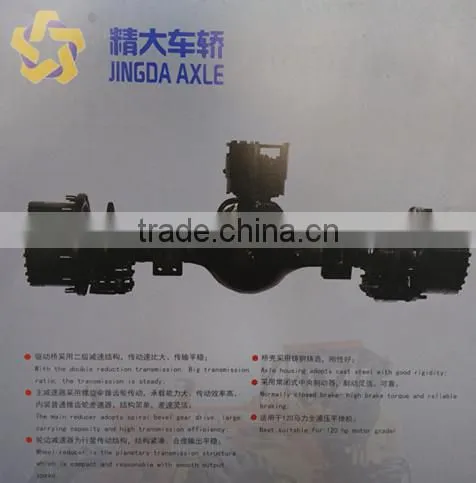 lonking xgma xcmg yutong axle GY2051for Hydraulic drive axle