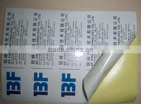 thermal paper printing sticker label high quality manufacturer