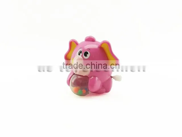 Baby lovely wind up cartoon elephant with light and sounds