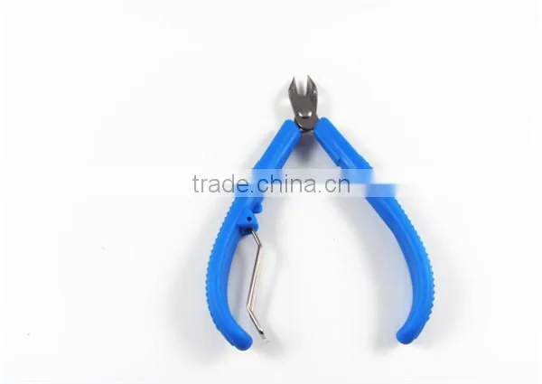 stainless steel Toe nail cuticle cutter/nipper with ABS plastic handle