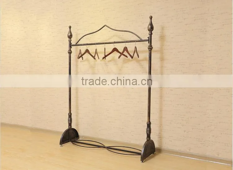 Polishing stainless steel display racks display stand cloth display