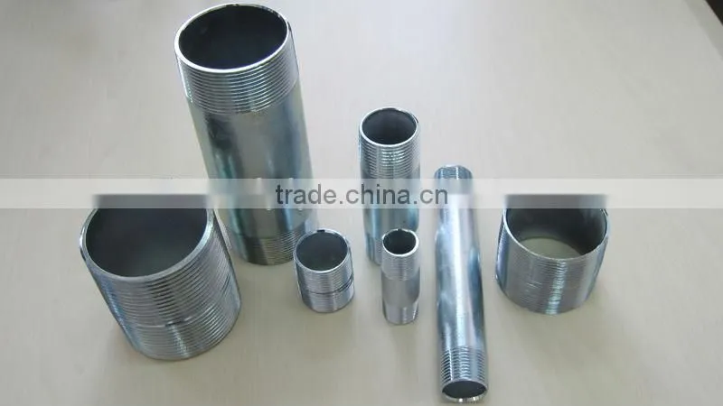 galvanized ul6 steel conduit nipple