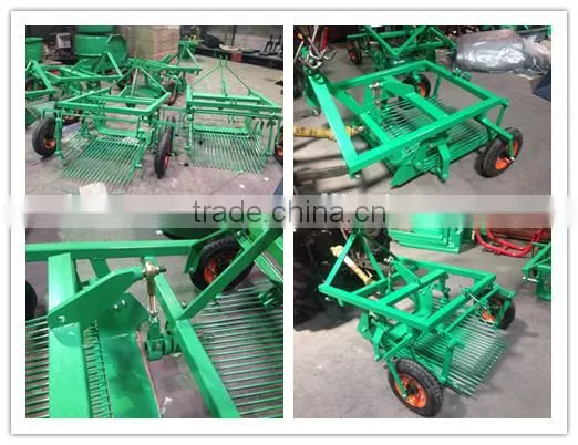 3 Point one Row Potato Digger for Tractors/ PTO Powered Potato Digger machine