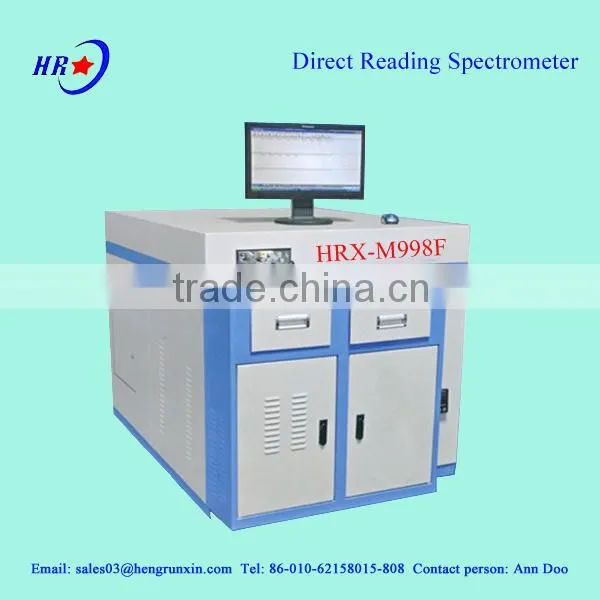 HRX-M998F Photo-electric Direct Reading Spectrometer metal analysis /metal analyzer