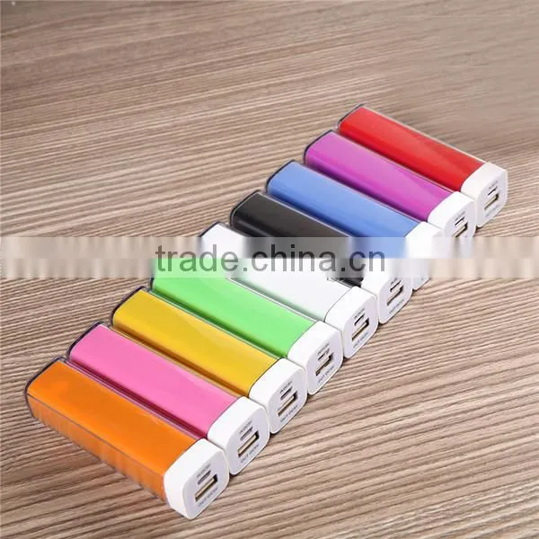 Portable Lipstick Shape Power Bank /Battery Charger 1200mAh for iPhone Tablet PC And USB Devices
