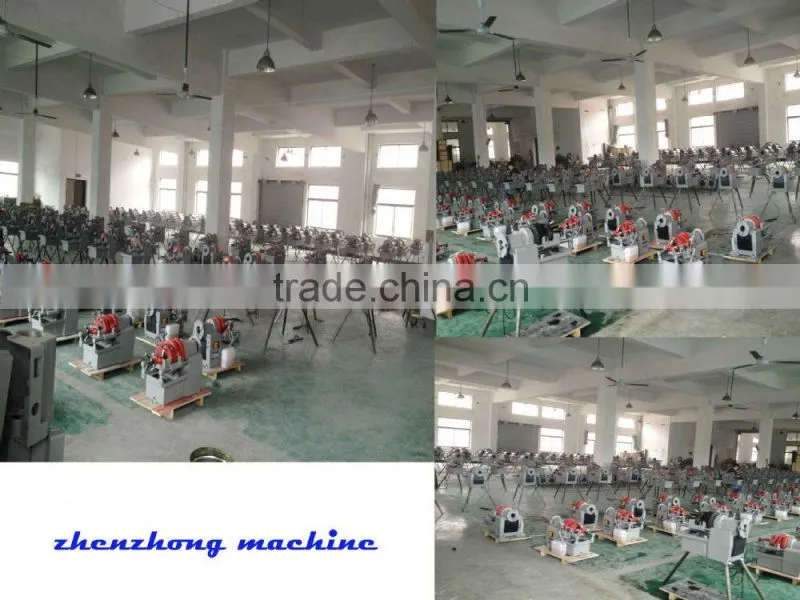 QT6-DI 6 inch pipe threading machine 2 speed heavy duty