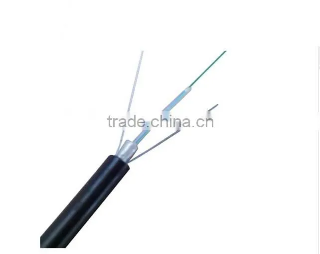Unitube Light-armored GYXTW 6 core fiber optic cable, 6 core outdoor fiber optical cable