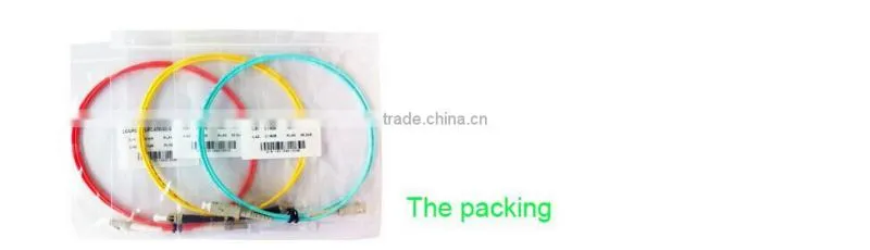 SC/UPC-SC/UPC G652d G657A Singelmode simplex Fiber Optic Patch Cord Yellow Color LSZH Jacket