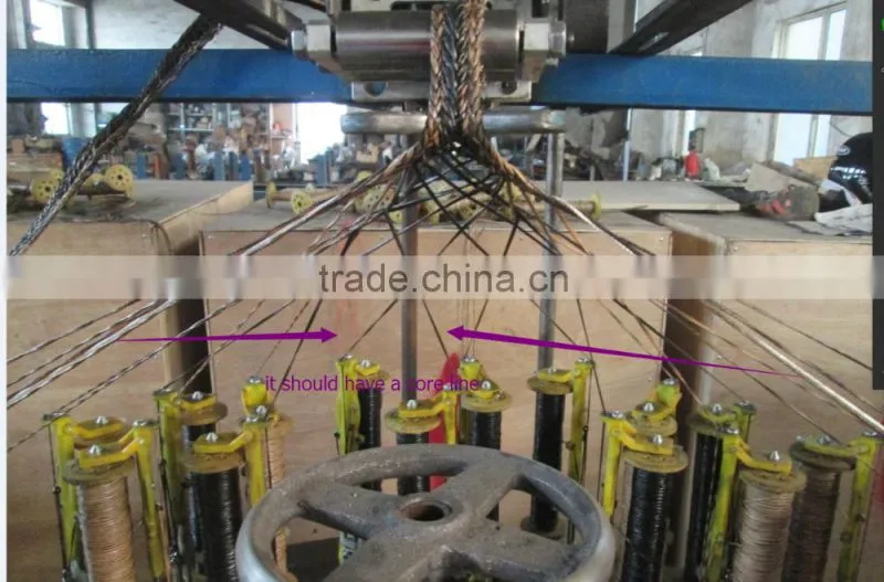 leather belt braiding machine