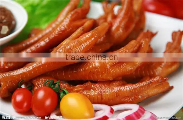 crisy chicken feet frying production line