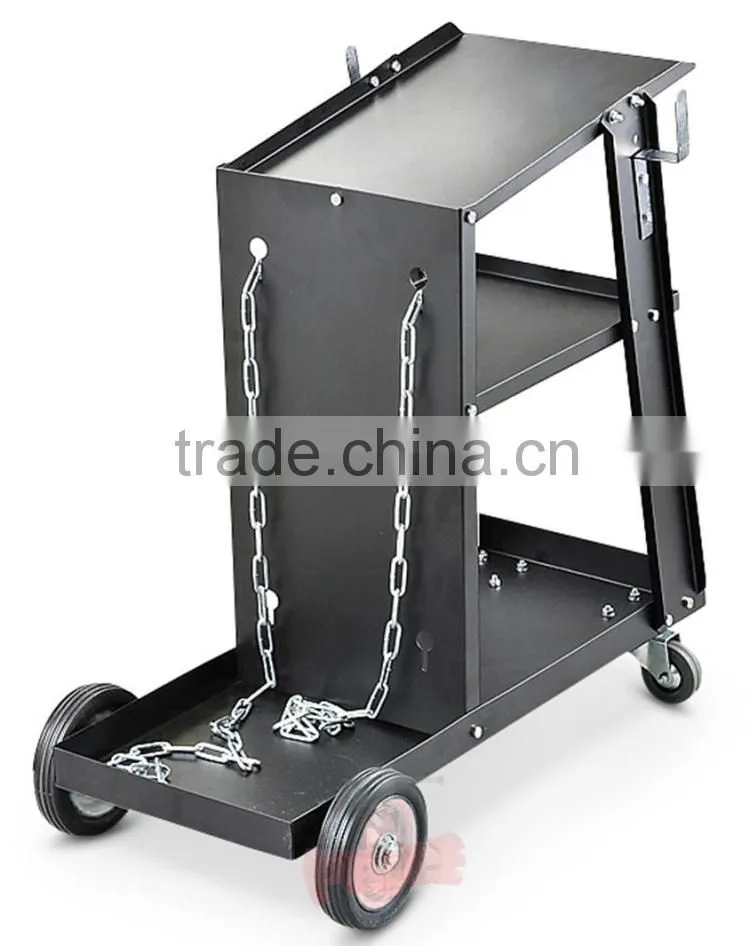 Welder welding cart plasma cutter MIG TIG ARC universal storage for tanks new