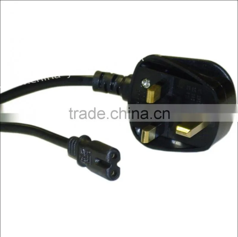 British Standard Power Plug/three pin plug with AC power cord