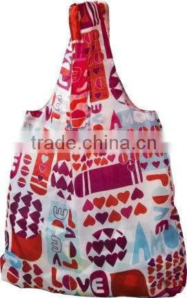 Nylon foldable shopper bags