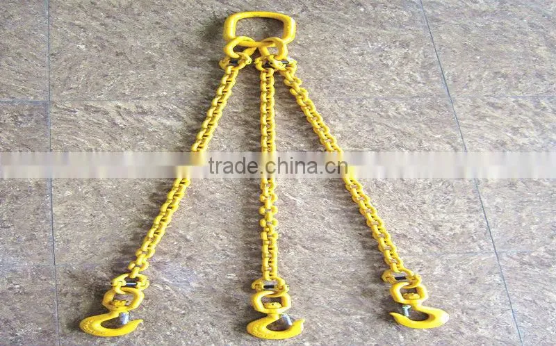 DIN EN 818-2 grade80 alloy steel load industrial chain tensioners unbreakable chain