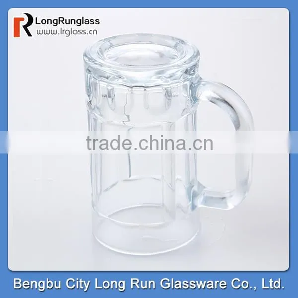 LongRun selling fast 414ml carlsberg glass beer cup large glass tumbler beer steins directly factory