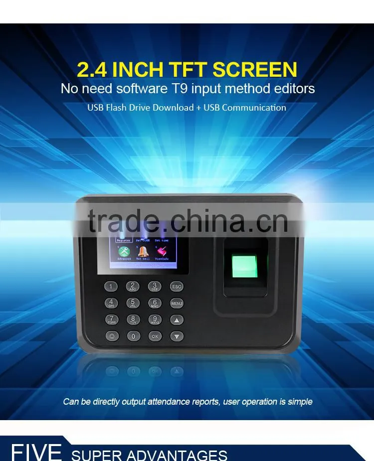 Wholesales Remote Identification System Fingerprint Time and Attendance System