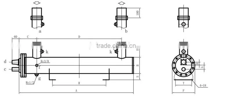 Efficient air cooled condenser, rechargeable air cooler