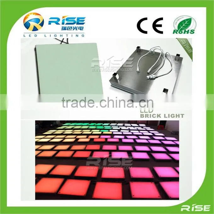 Stainless steel Dance Floor LED Light For Stage Decoration