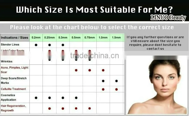 205 the most professional +powerful 540 needle facial beauty roller