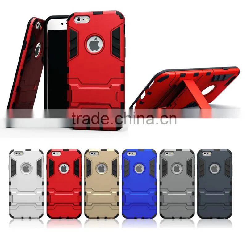 For iPhone 6 plus protector Case 2 in1 Armor Defender Hybrid Heavy Duty Hard Cover Shockproof Case for iPhone6 plus