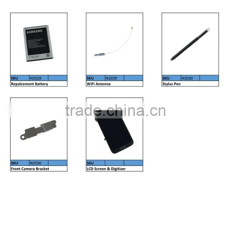 For Samsung galaxy note 2 n7100 replacement power button switch flex cable