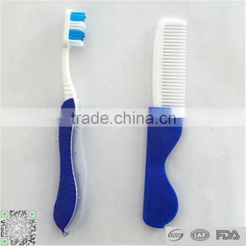 Transparent feature high quality travel toothbrush case, Foldable Tooth brush , tooth brush manufacturer