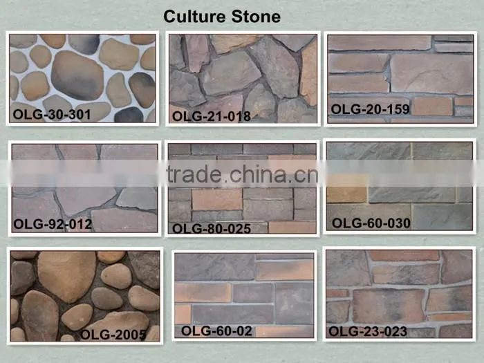 artificial stone decoration wall cadding natural look
