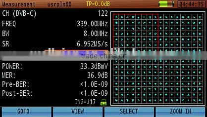 DS2500Q,Digital handheld catv/qam analyzer
