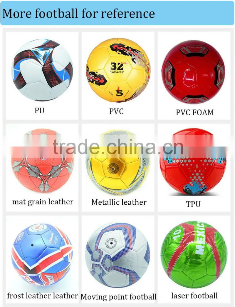 Custom Design Machine Stitched Size 5 PVC Football Ball