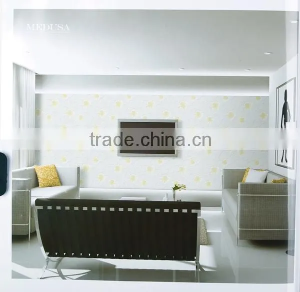 vinyl wallpaper with Chinese beautiful flowers