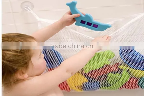 Kid baby bath time toy storage organziner shampoo storage bag