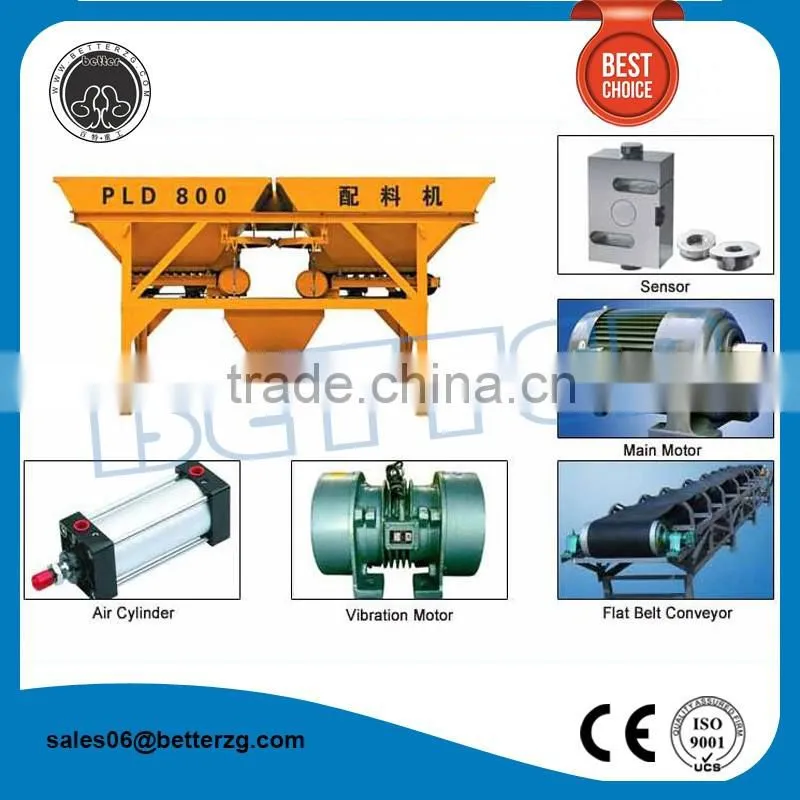 channel steel concrete batching machine Affiliate PLD800 concrete batch machine