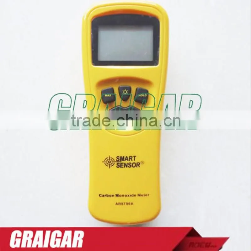 Smart Sensor AR8700A Digital Carbon Monoxide Meter CO Monitor Gas Detector Analyzer