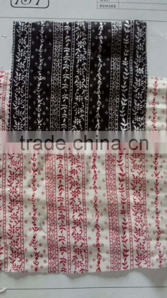 Stock 60*60 90*88 Cotton printed fabric