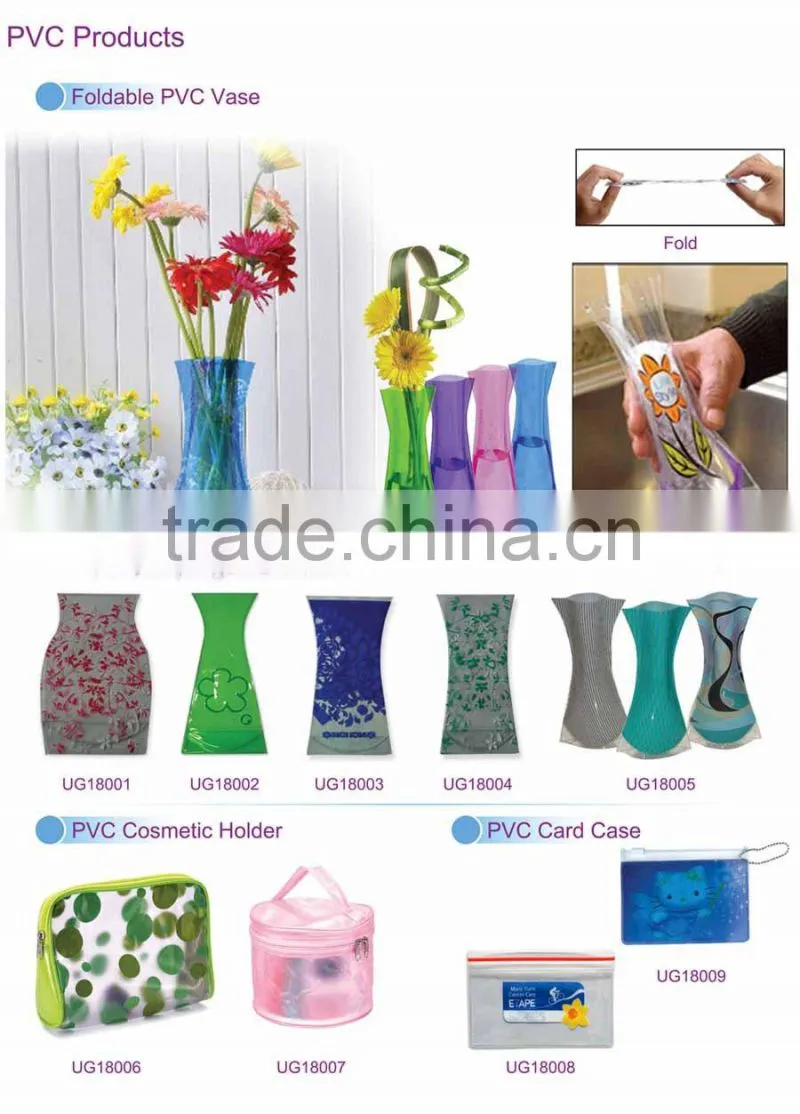 Cute & Promotion PVC Vase