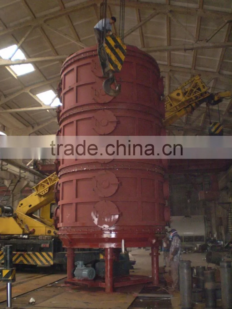 Helix vibrating dryer for monocalcium phosphate