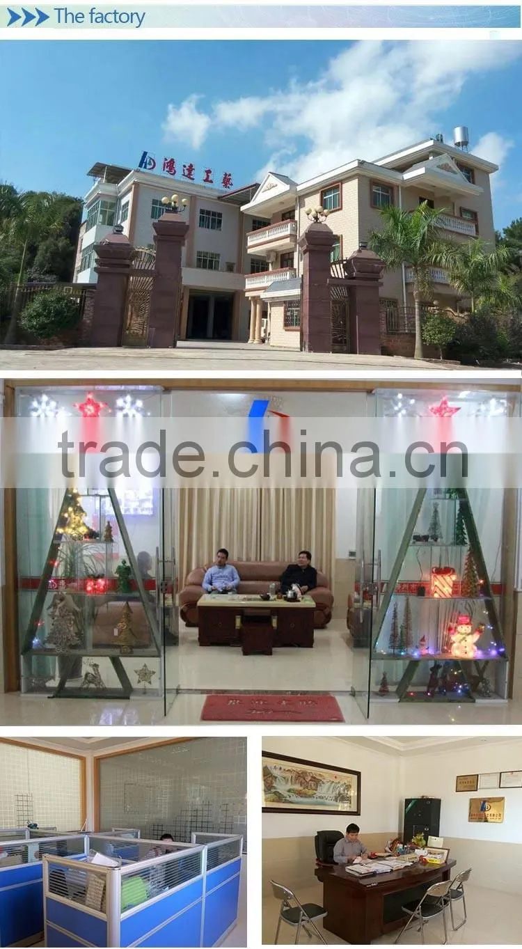 Chinese christmas ornament Rattan hat christmas decorations with light