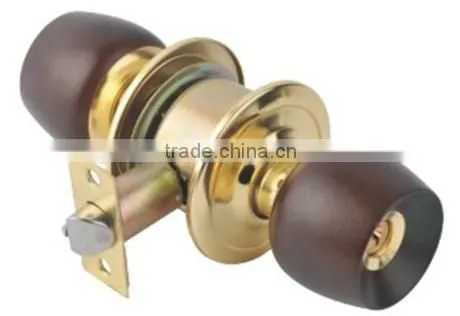 5831 Wooden Knob Full Functional Furniture Security Door Lock