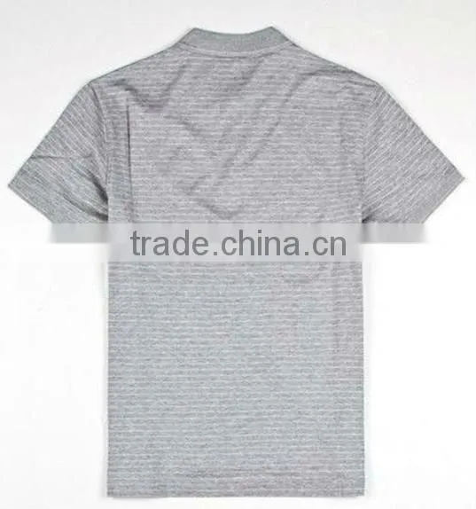 Top custom 2013 new design polo t-shirts 100% cotton short sleeve polo t-shirt for man