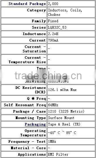 LQH32CN2R2M53 murata Inductor