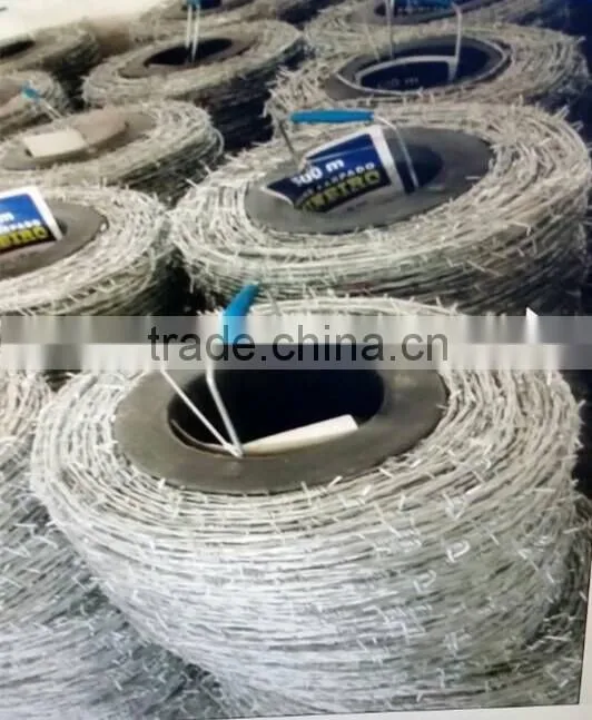 200m,250m,400m and 500m length galvanized barbed wire